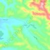 Mapa topográfico La Vaina, altitude, relevo