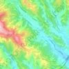 Mapa topográfico Torrazza, altitude, relevo