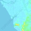 Mapa topográfico Pasigay, altitude, relevo