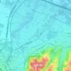 Mapa topográfico Belcantone, altitude, relevo