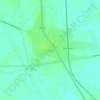 Mapa topográfico Debagram, altitude, relevo