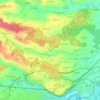 Mapa topográfico Edt, altitude, relevo
