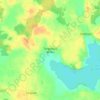 Mapa topográfico Waldrode, altitude, relevo