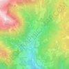 Mapa topográfico Matzlaun, altitude, relevo