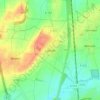 Mapa topográfico Lühnde, altitude, relevo