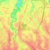 Mapa topográfico Meruyung, altitude, relevo