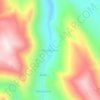 Mapa topográfico Buenos Aires, altitude, relevo