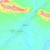 Mapa topográfico Steytlerville, altitude, relevo