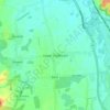 Mapa topográfico Upper Caldecote, altitude, relevo