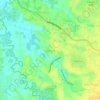 Mapa topográfico Bojong, altitude, relevo