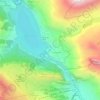 Mapa topográfico La Reculaz, altitude, relevo