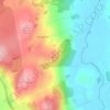 Mapa topográfico Barrow Hollin, altitude, relevo