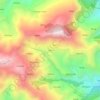 Mapa topográfico Tipri, altitude, relevo