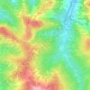 Mapa topográfico Scagno, altitude, relevo