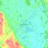 Mapa topográfico Lochmaben, altitude, relevo