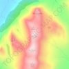 Mapa topográfico Ben Loyal, altitude, relevo