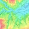 Mapa topográfico Casse Froide, altitude, relevo