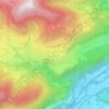 Mapa topográfico Ossimo, altitude, relevo