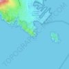 Mapa topográfico Bec de l'aigle, altitude, relevo