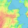 Mapa topográfico L'Orillois, altitude, relevo