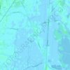 Mapa topográfico Lughetto, altitude, relevo