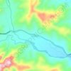 Mapa topográfico Cabagayan, altitude, relevo