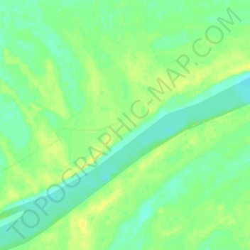 Mapa topográfico Басмасово, altitude, relevo