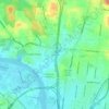 Mapa topográfico Avondale, altitude, relevo