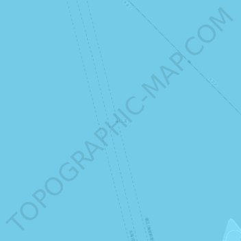 Mapa topográfico 海口湾, altitude, relevo
