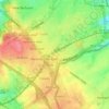 Mapa topográfico Locht, altitude, relevo