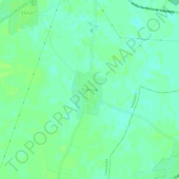 Mapa topográfico Dzitnup, altitude, relevo