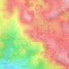 Mapa topográfico Le Haut de Roulle, altitude, relevo