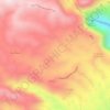 Mapa topográfico El Santo De San Jose, altitude, relevo
