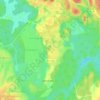 Mapa topográfico Никитилово, altitude, relevo