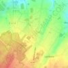 Mapa topográfico Les Rableux, altitude, relevo