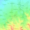 Mapa topográfico Jaken, altitude, relevo