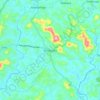 Mapa topográfico Omassery, altitude, relevo