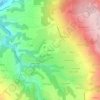 Mapa topográfico Ballaison, altitude, relevo