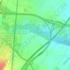 Mapa topográfico Ayudén, altitude, relevo