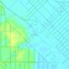 Mapa topográfico Jati Baru, altitude, relevo
