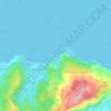 Mapa topográfico Urbiztondo, altitude, relevo