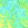 Mapa topográfico Pasir Bolang, altitude, relevo