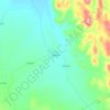 Mapa topográfico Ischilín, altitude, relevo