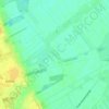 Mapa topográfico Valtherblokken, altitude, relevo