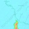 Mapa topográfico San José, altitude, relevo