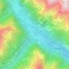 Mapa topográfico Riva Valdobbia, altitude, relevo