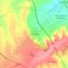 Mapa topográfico Old Dalby, altitude, relevo