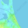 Mapa topográfico Rosslare, altitude, relevo