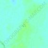 Mapa topográfico تل الهبا, altitude, relevo