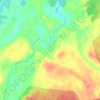 Mapa topográfico Вотолино, altitude, relevo